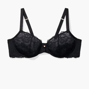 Savage X Fenty floral lace unlined bra size 38DDD